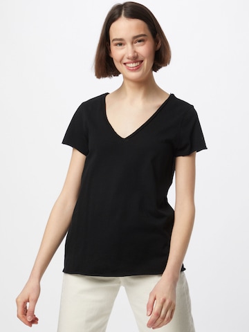 AllSaints - Camiseta 'Emelyn Tonic' en negro: frente