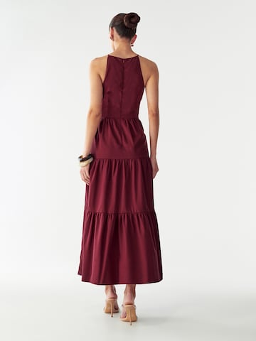 Willa - Vestido 'Aquila' en rojo: atrás