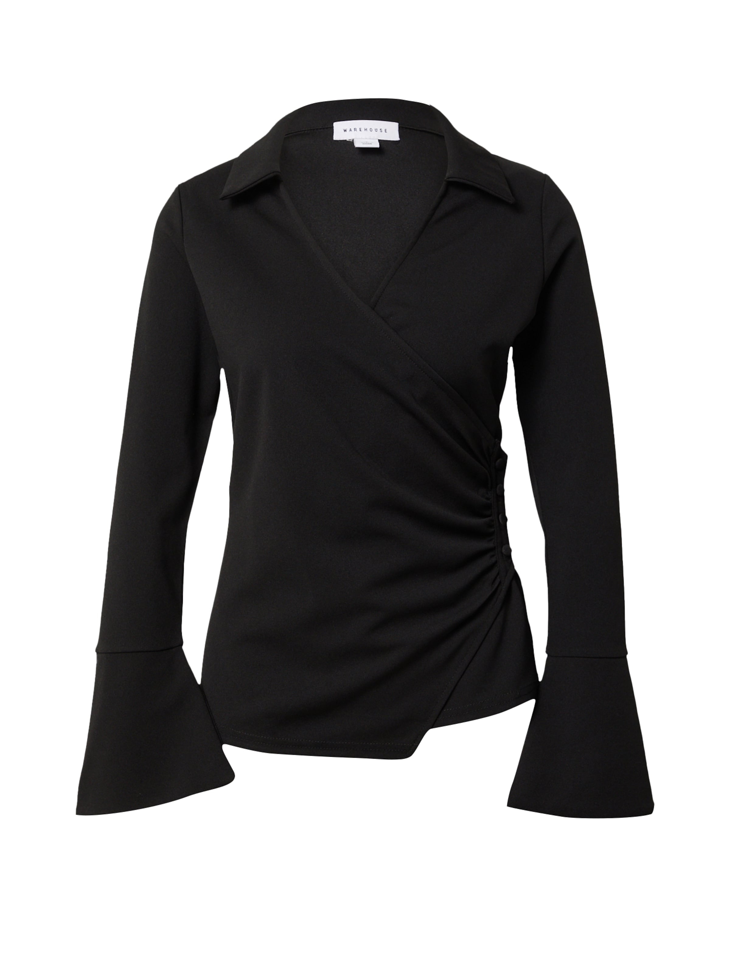 Warehouse Halenka – černá: přední strana