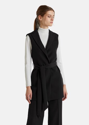 Nicowa Suit Vest 'Rocowa' in Black: front