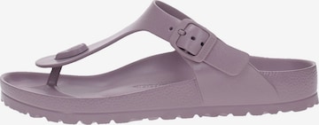 Infradito 'Birkenstock Infradito Gizeh Eva' di BIRKENSTOCK in lilla: frontale