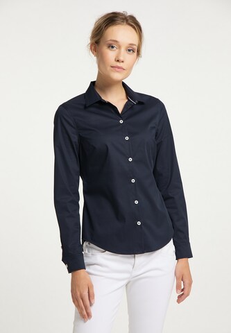 DreiMaster Maritim Blouse in Blauw: voorkant