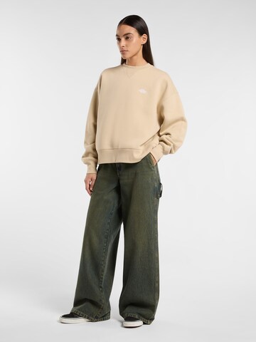 DICKIES Wide leg Byxa 'HILHAM' i grön