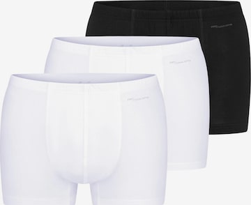 Mey Boxer shorts 'Casual Cotton' in Black: front