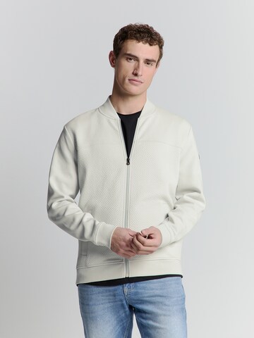 No Excess Sweat jacket in Beige: front