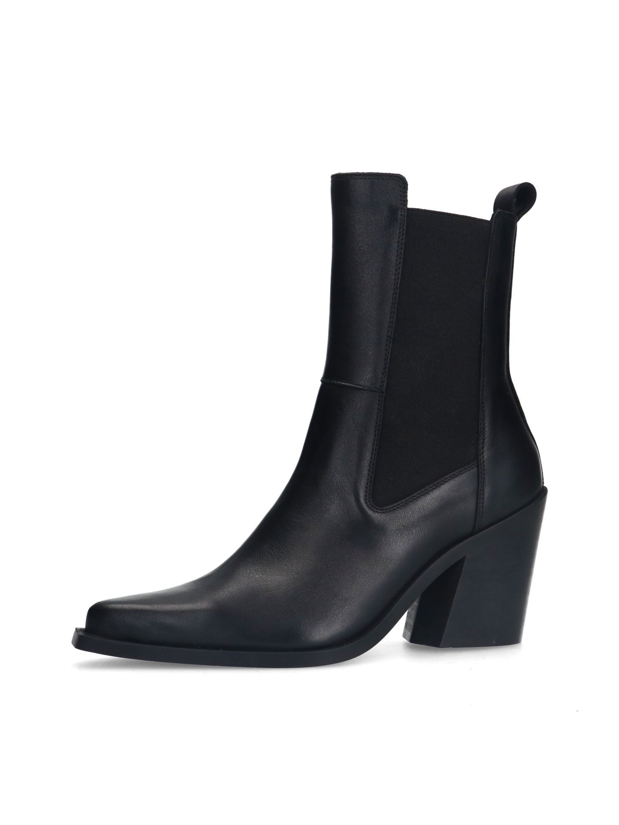 Chelsea Boots SACHA en noir : devant