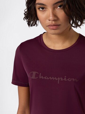 Champion Authentic Athletic Apparel Performance shirt in Red