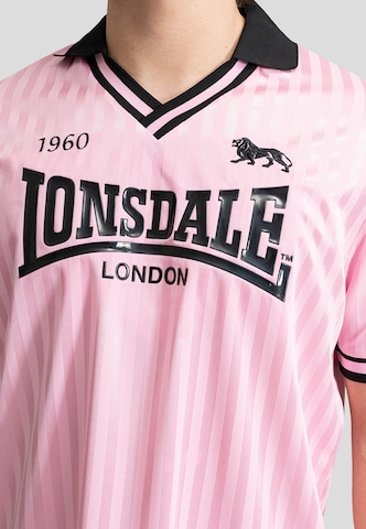 LONSDALE Shirt 'Footdee' in Roze