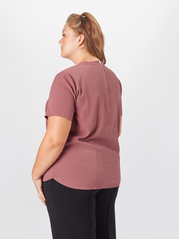 T-shirt 'Aya' Vero Moda Curve en rose