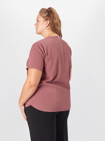 Vero Moda Curve - Camiseta 'Aya' en rosa