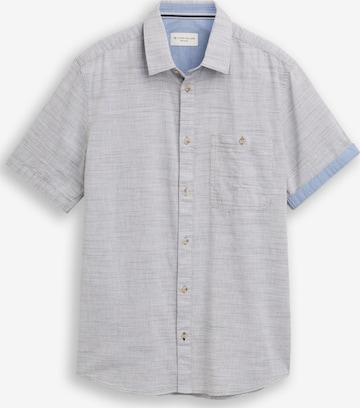 TOM TAILOR Regular Fit Hemd in Grau: Vorderseite