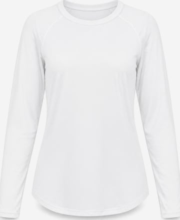 AOTTORI Performance Shirt in White: front