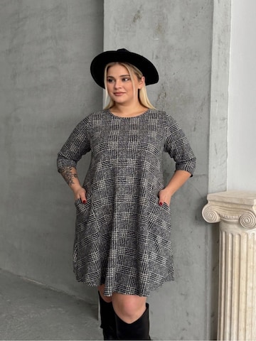 Stil Diva Dress in Grey