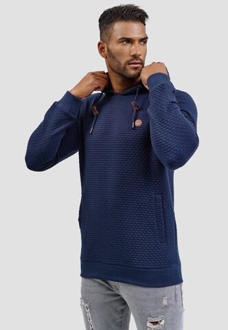 INDICODE JEANS Pullover in Blau