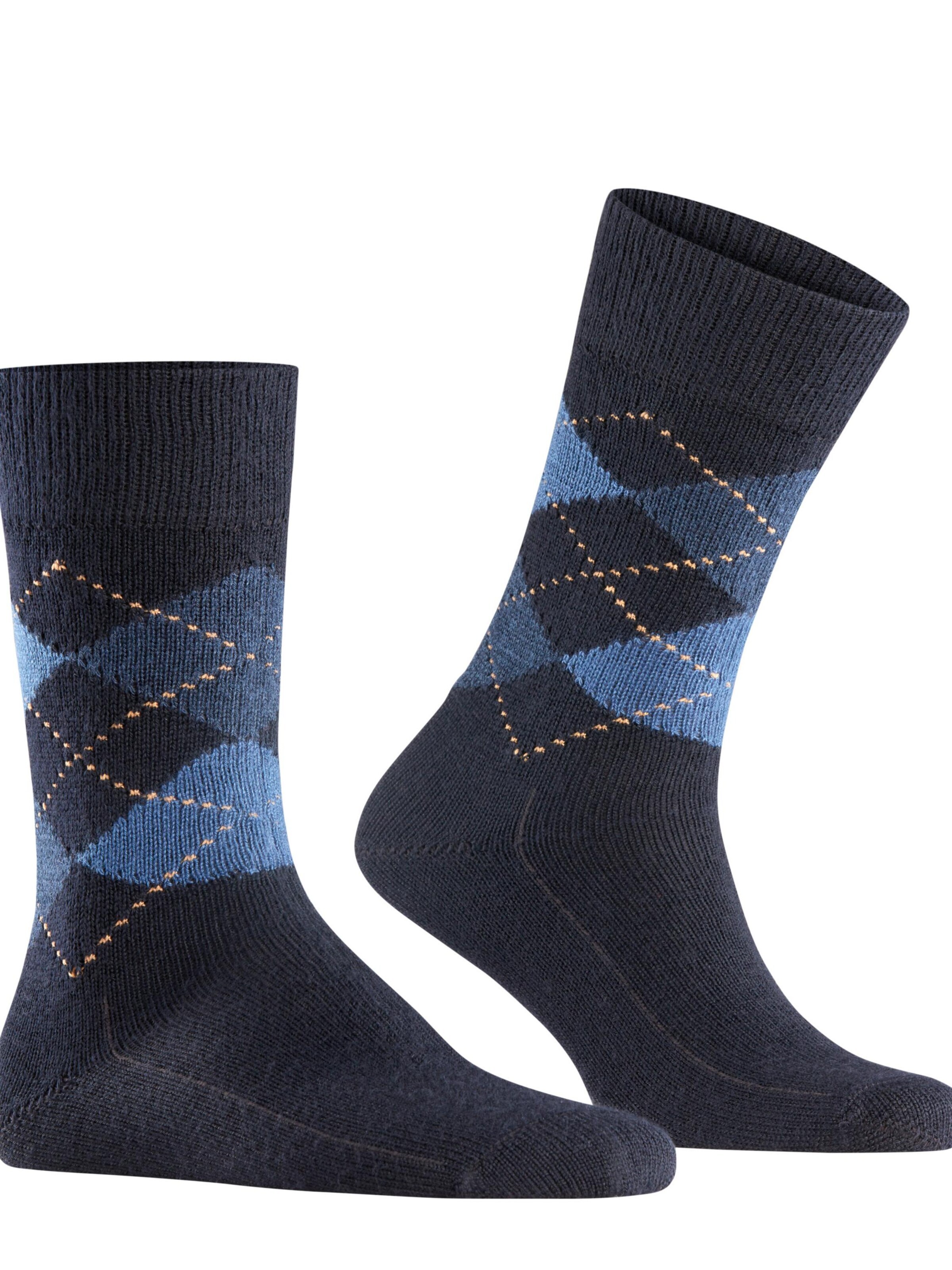 BURLINGTON Socken 'Preston'‌‌‌‌‌‌‌ in Blau: Vorderseite