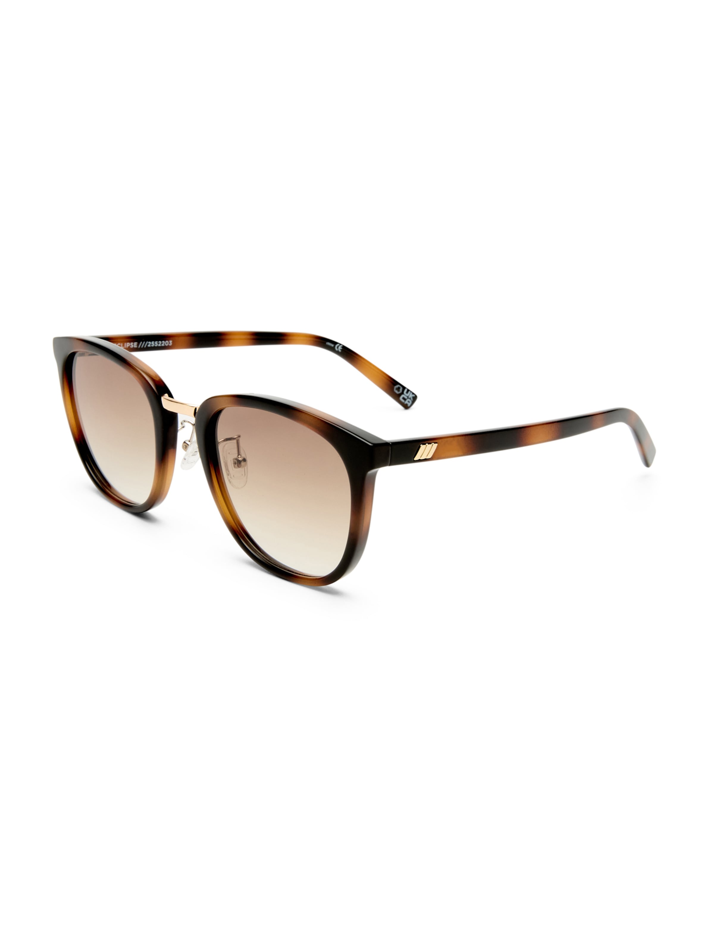 LE SPECS Zonnebril 'ECLIPSE' in Bruin: voorkant