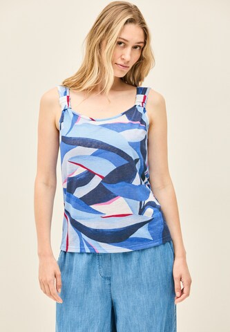 CECIL Top in Blue: front