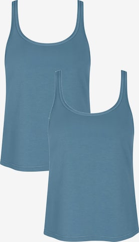 SLOGGI Top 'EVER Ease' in Blau: Vorderseite