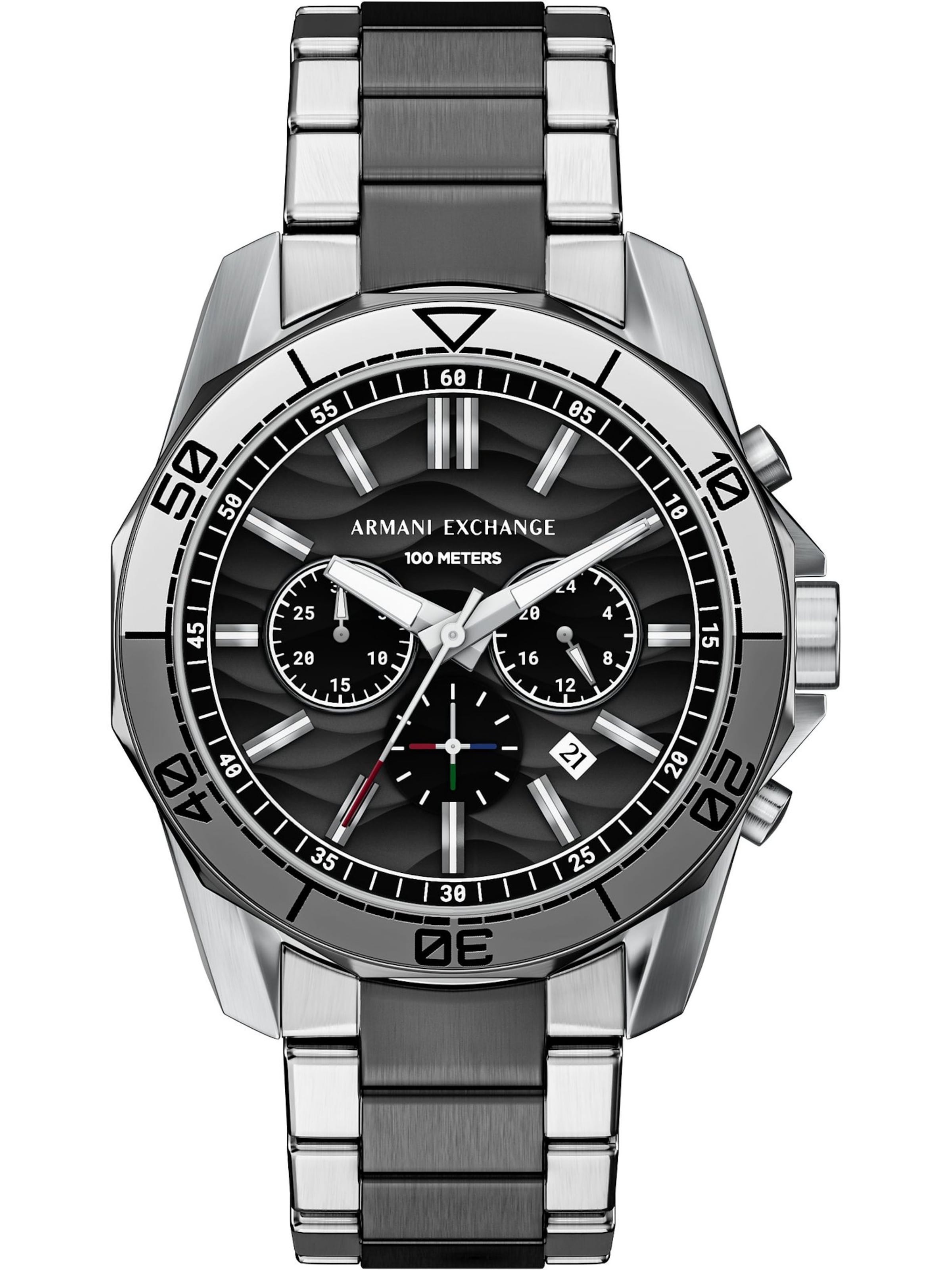 ARMANI EXCHANGE Analoguhr in Silber