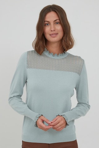 Fransa Strickpullover 'FRDEDINA' in Blau: predná strana