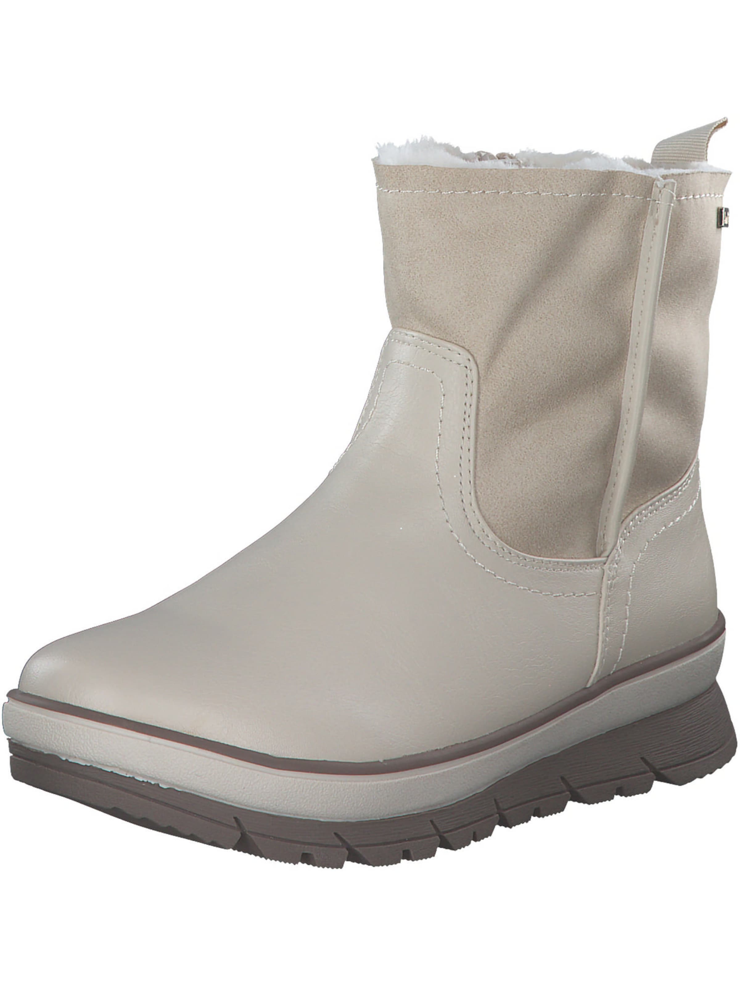 JANA Stiefelette in Beige: Vorderseite