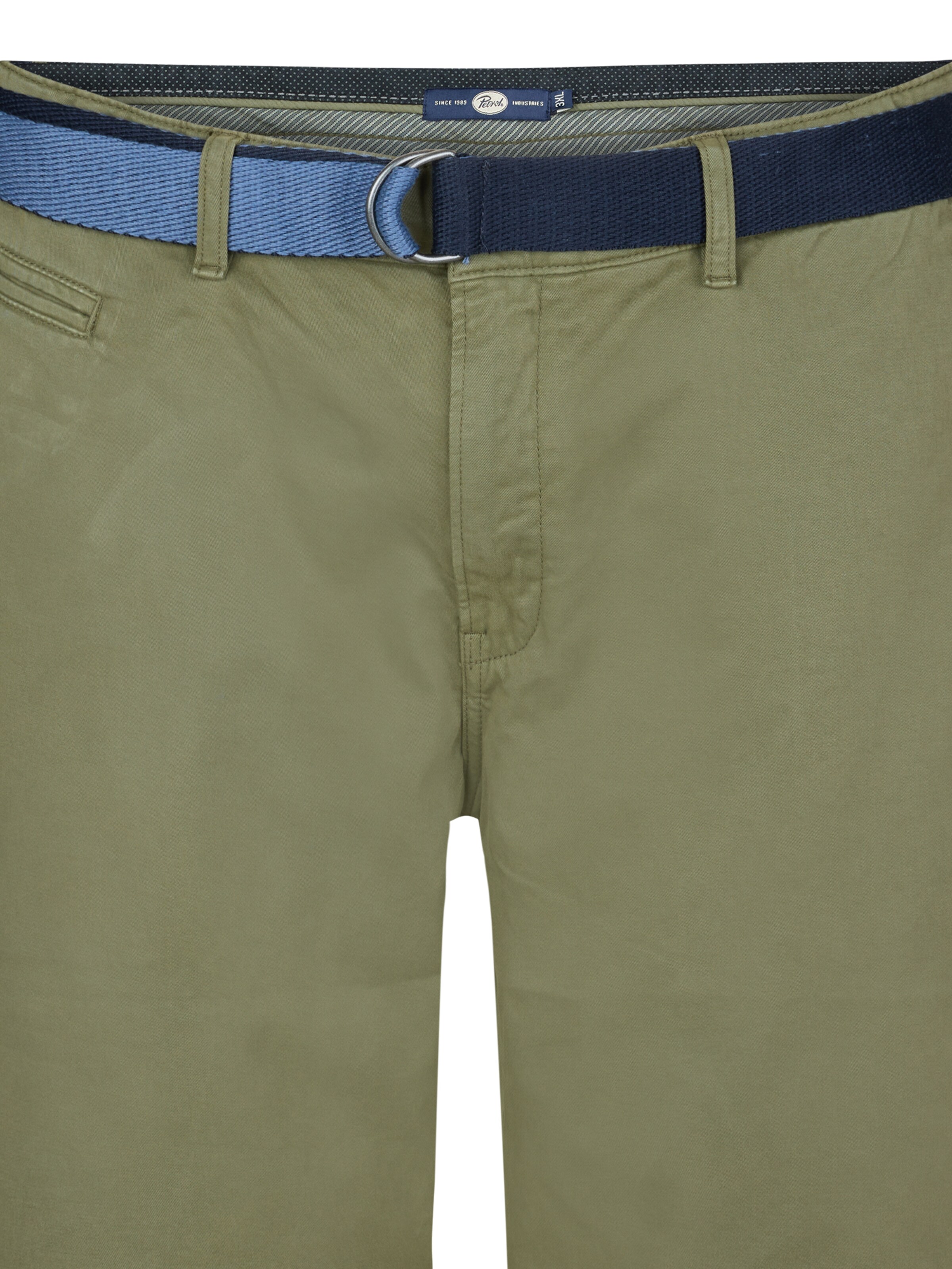 Petrol Industries Regular Chino 'Waveview' in Groen