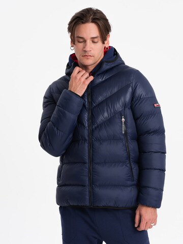 Veste d’hiver 'OM-JAHP-0145' Ombre en bleu