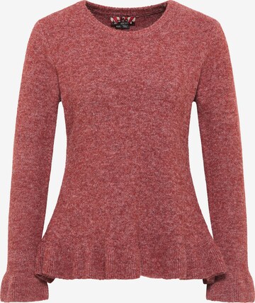 Pull-over myMo ROCKS en rouge : devant