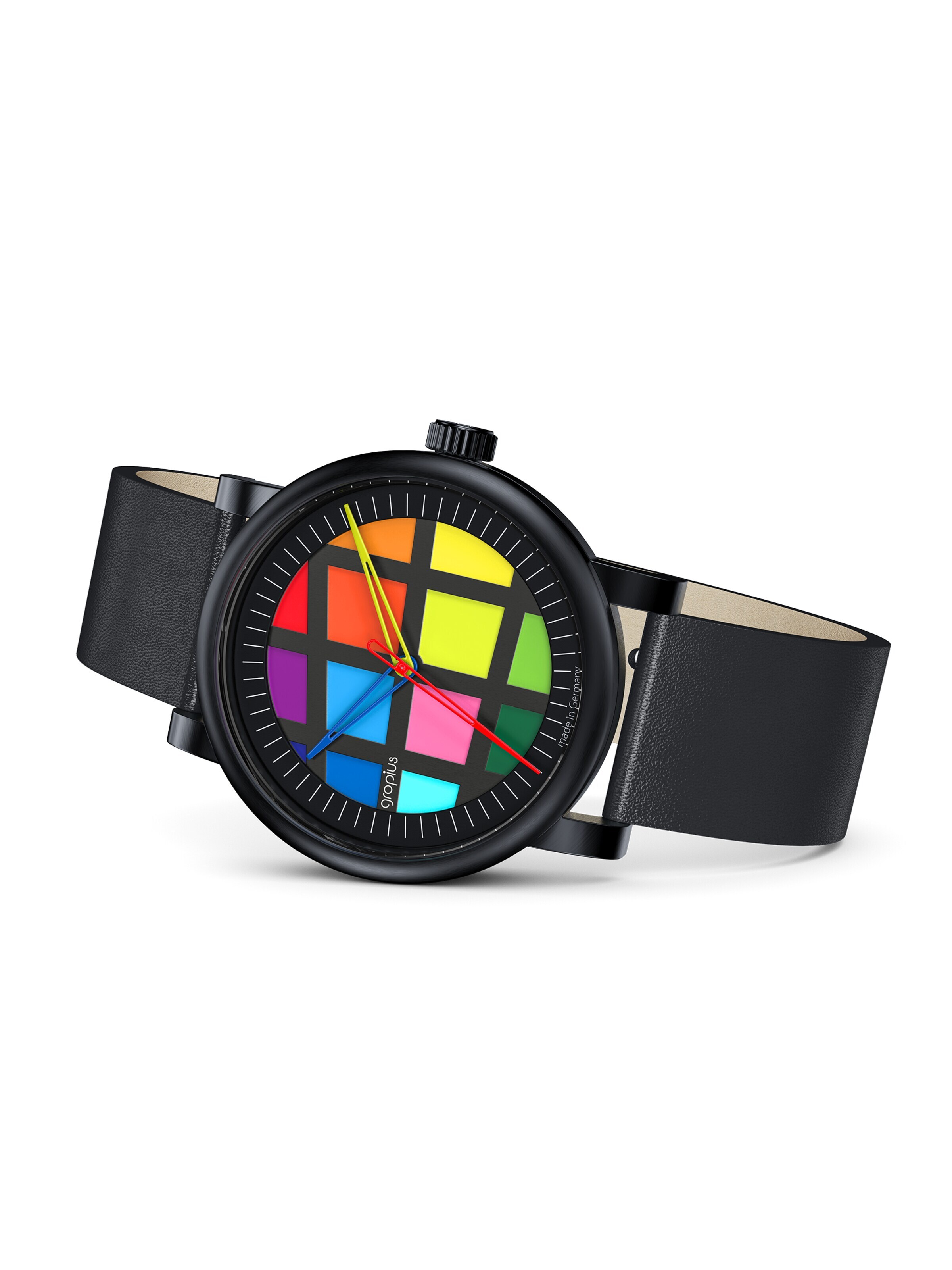 WALTER GROPIUS Analog Watch 'ATRIUM AUTOMATIK' in Black