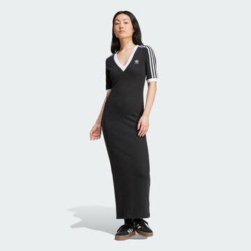 ADIDAS ORIGINALS Dress 'Adicolor' in Black: front