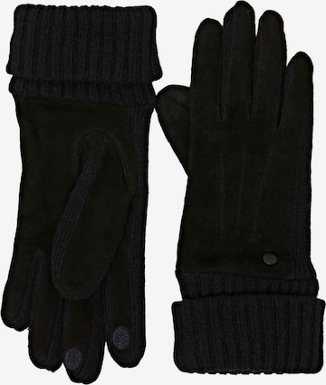 ESPRIT Fingerhandschuhe in Schwarz: predná strana