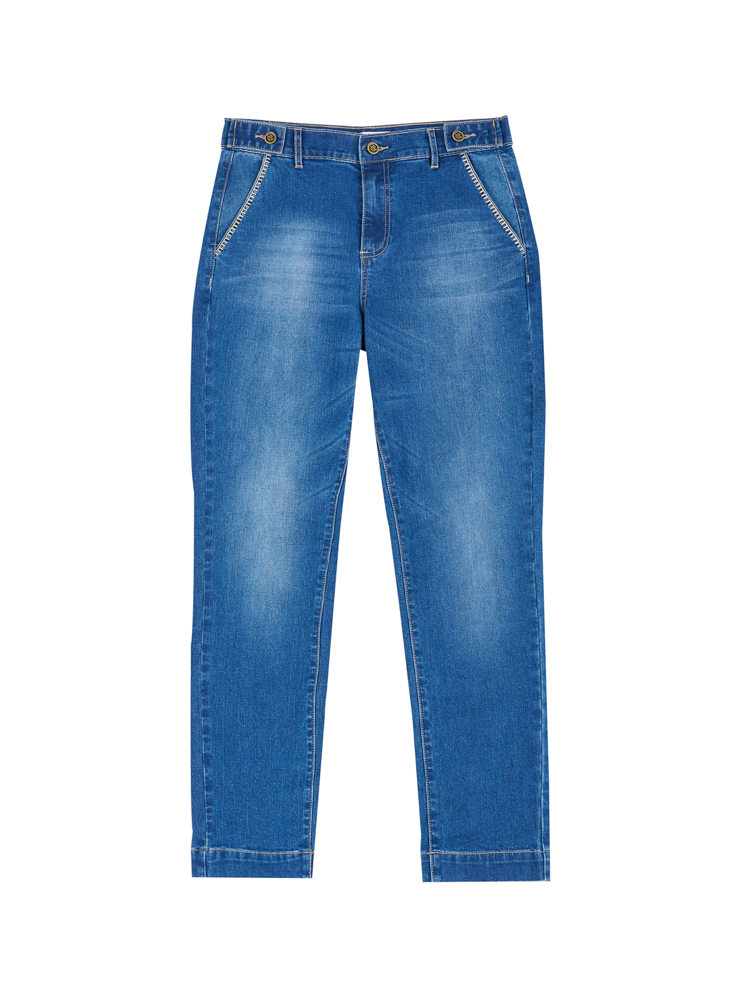 Camomilla Italia Regular Jeans in Blue: front