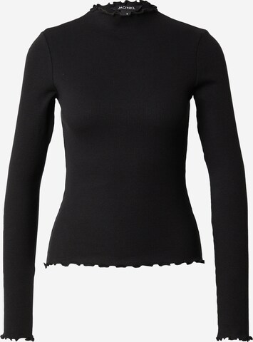 Monki Shirt in Black: front