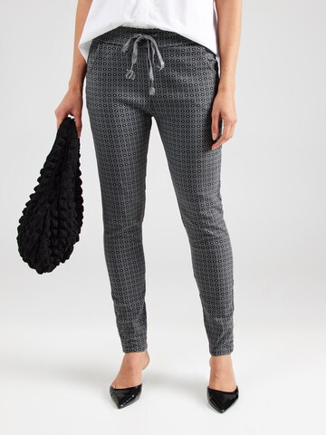 ZABAIONE - Slimfit Pantalón 'Mi44ri' en gris: frente