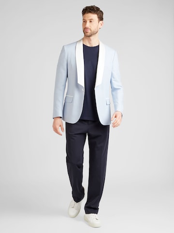 Slim fit Giacca da completo 'Henry242E1X' di HUGO Red in blu