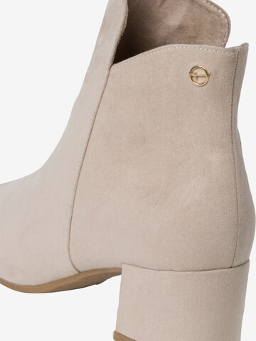 TAMARIS - Botas de tobillo en beige