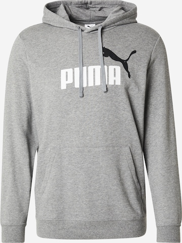 pelēks PUMA Sportiska tipa džemperis 'Ess 2 No. 1': no priekšpuses