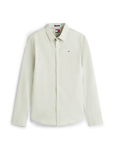 Tommy Jeans Button Up Shirt in Pastel green, Item view