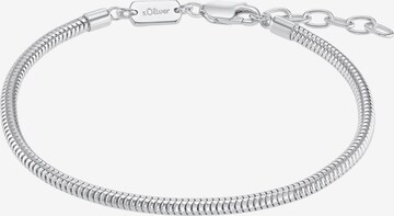 s.Oliver Bracelet in Silver: front