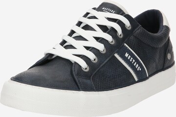 MUSTANG Sneakers laag in Blauw: voorkant