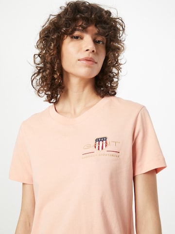 GANT Shirt 'ARCHIVE SHIELD' in Oranje