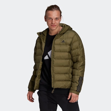 Veste outdoor 'Itavic 3-Stripes Midweight ' ADIDAS SPORTSWEAR en vert : devant