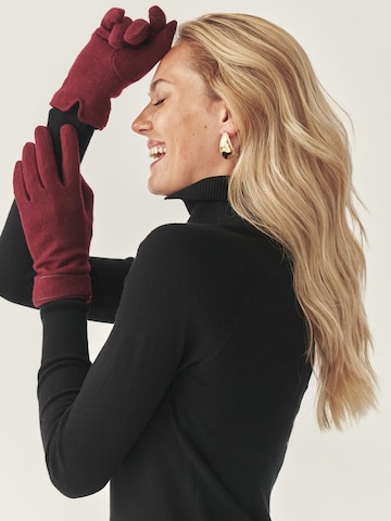 TATUUM Rękawiczki pięciopalczaste 'Lenis' w kolorze czerwony
