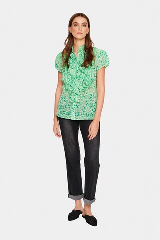 SAINT TROPEZ Blouse 'LillySZ' in Groen