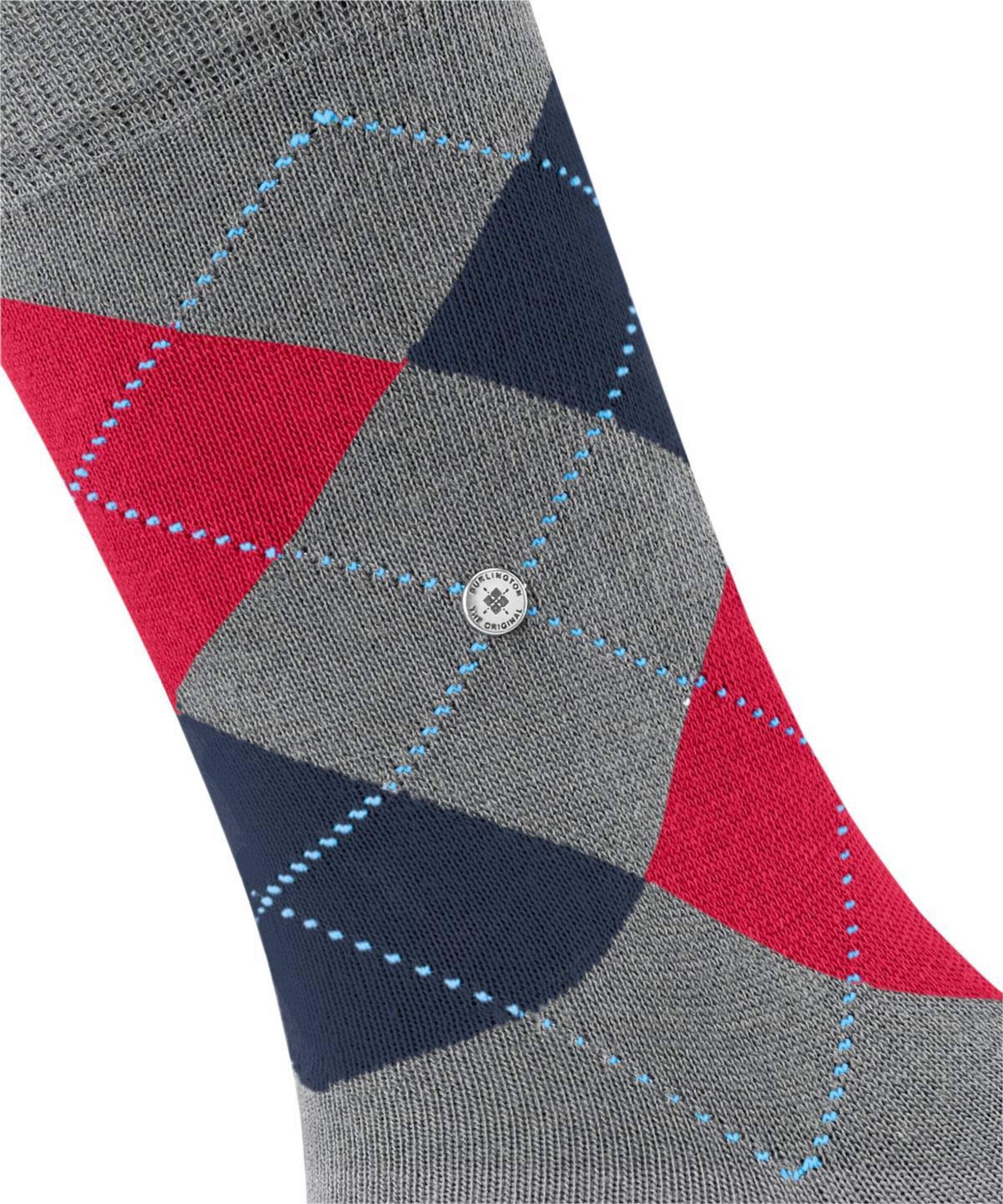 BURLINGTON Socks 'Queen' in Grey