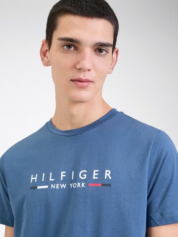 TOMMY HILFIGER Tričko 'NEW YORK' – modrá