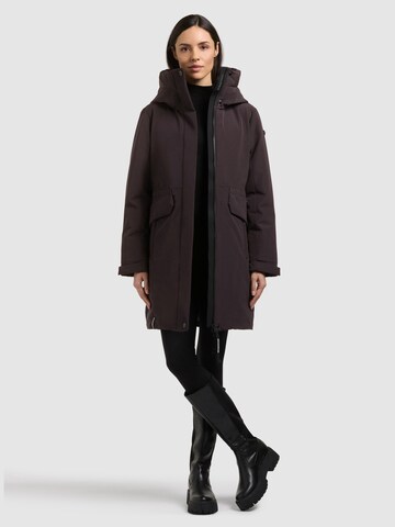 khujo Winterjacke in Lila