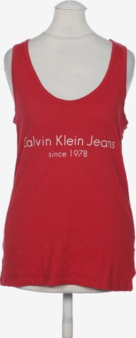 Calvin Klein Jeans Top S in Rot: predná strana