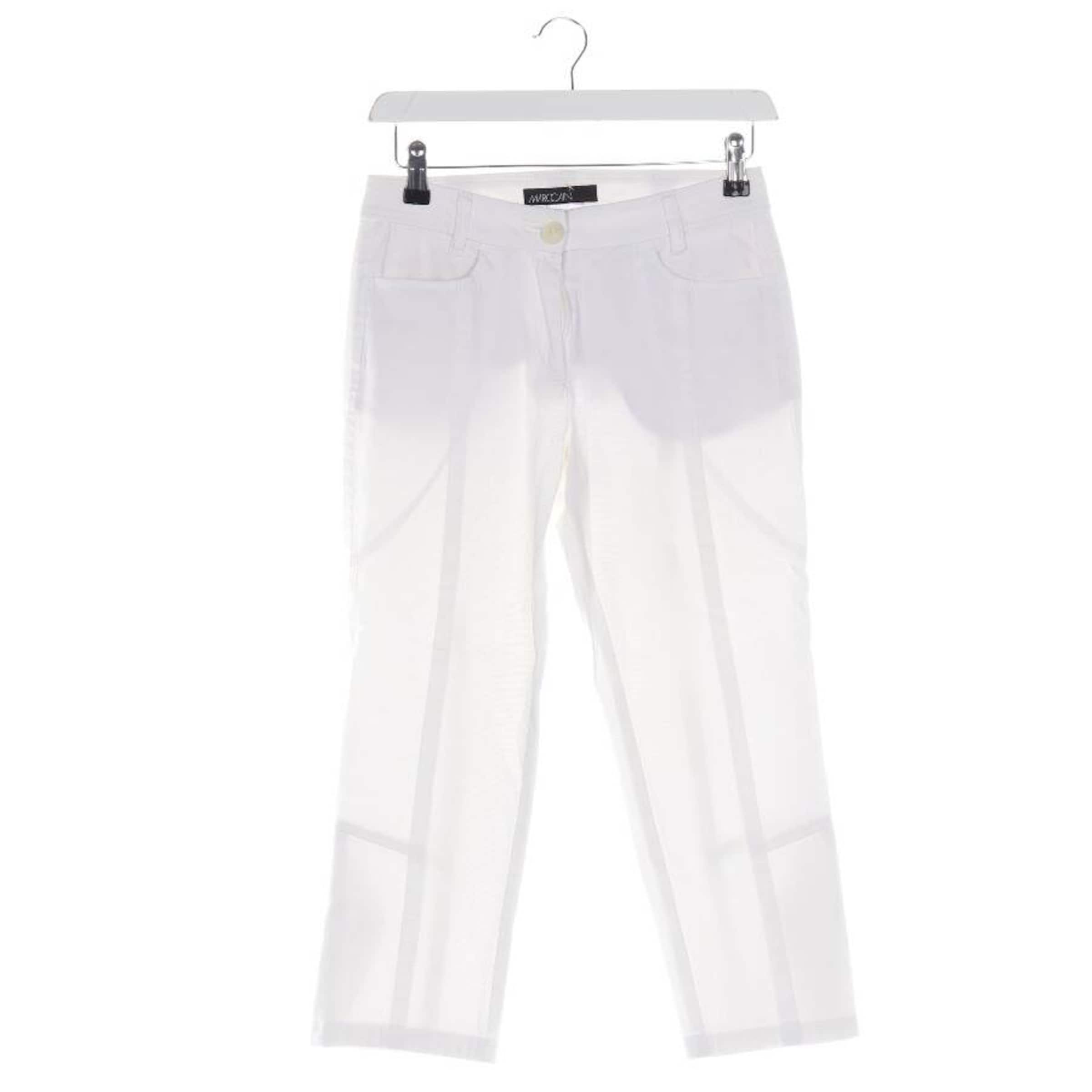 Marc Cain Pants in XS in White: front