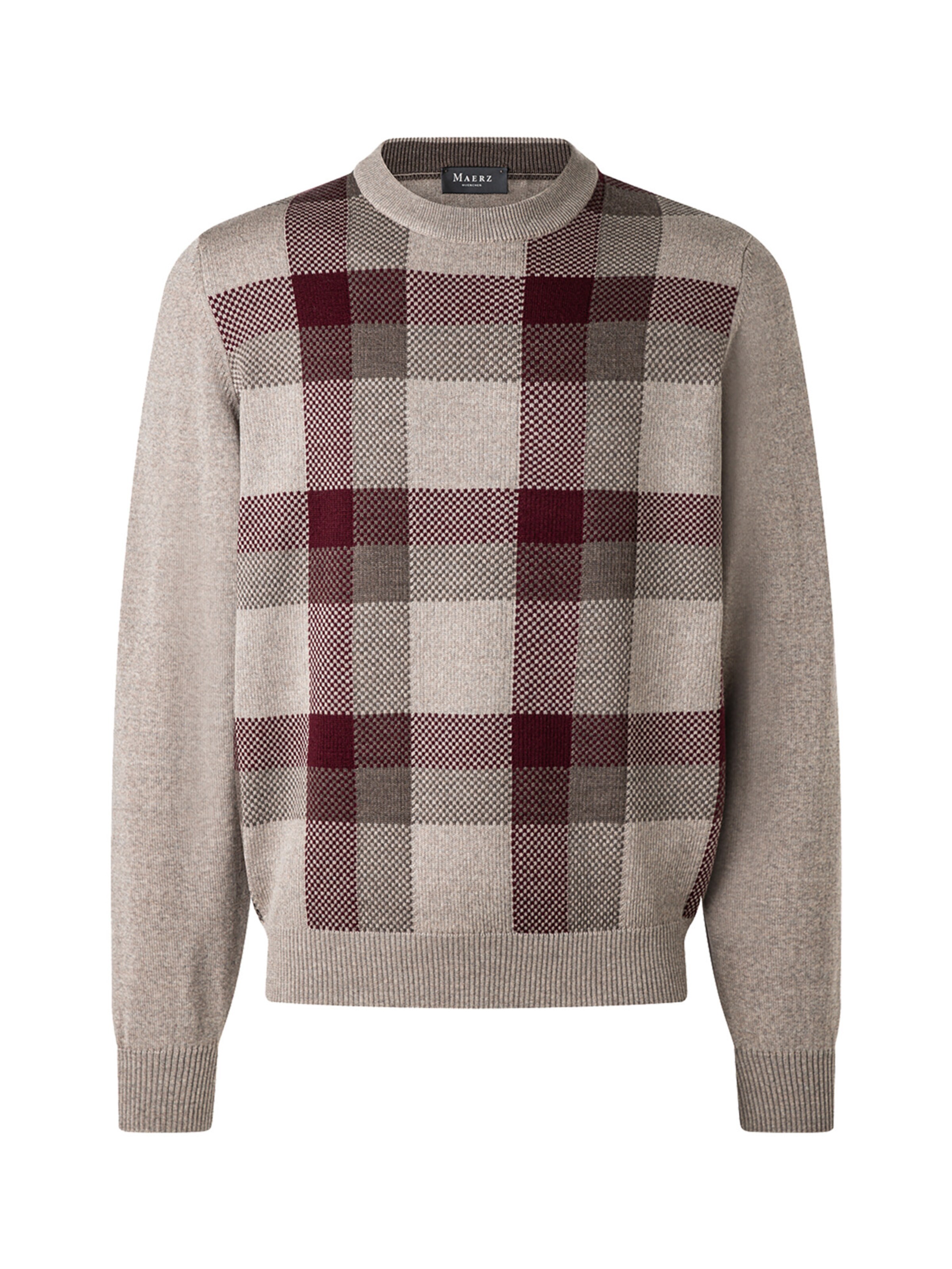 Pull-over MAERZ Muenchen en marron : devant